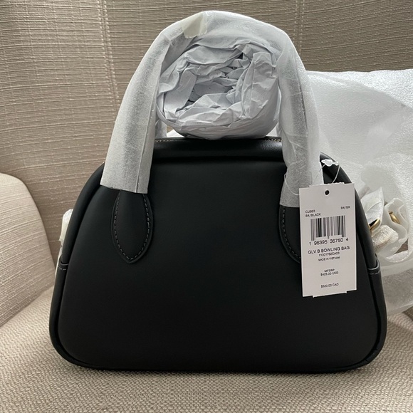 Coach Borough Bowling Bag in Colour Black new - Picture 5 of 14